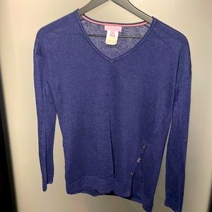 Lilly Pulitzer linen sweater